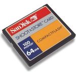 Sandisk Shoot&store 100 Compact Flash 64 MB