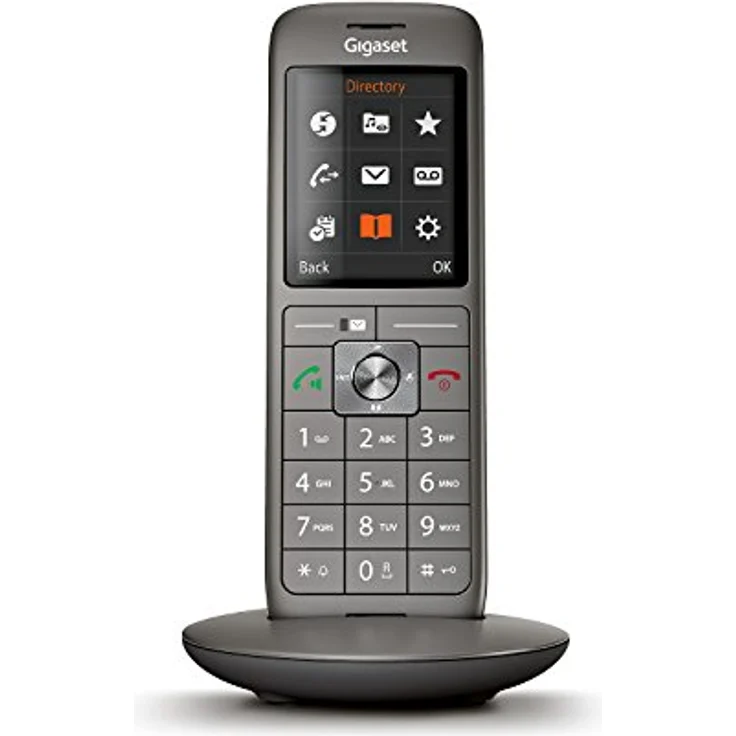 Gigaset CL660HX DECT-Telefon schnurlos für Router, FRITZ!Box, Speedport kompatibel, hochwertiges Design-Telefon, großes Farbdisplay, VoIP-Telefon, anthrazit-metallic – Bild 9