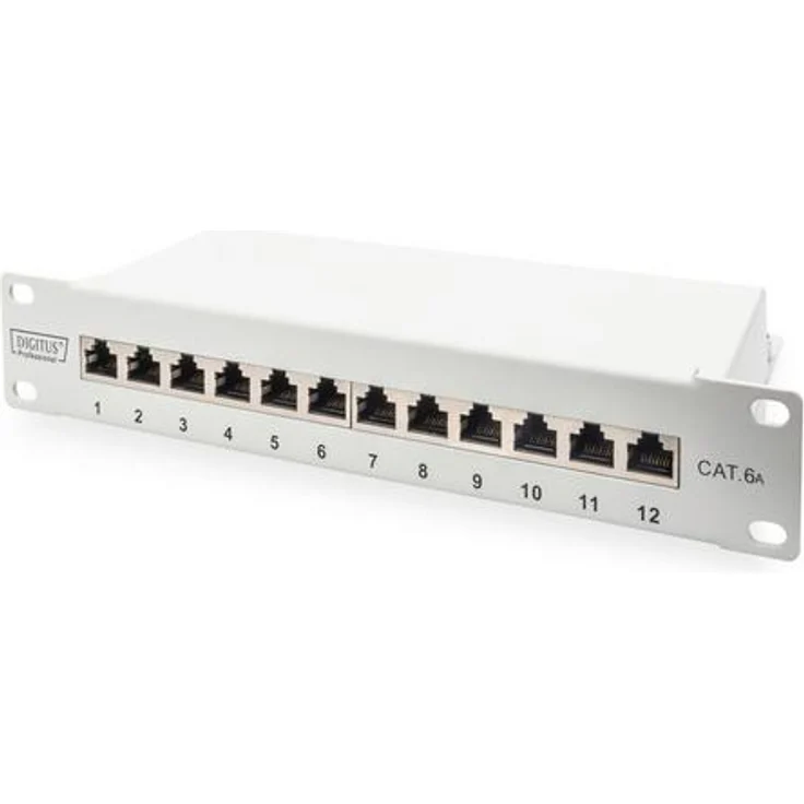 Digitus DN-91612S-EA-G 12 Port Netzwerk-Patchpanel – Bild 1