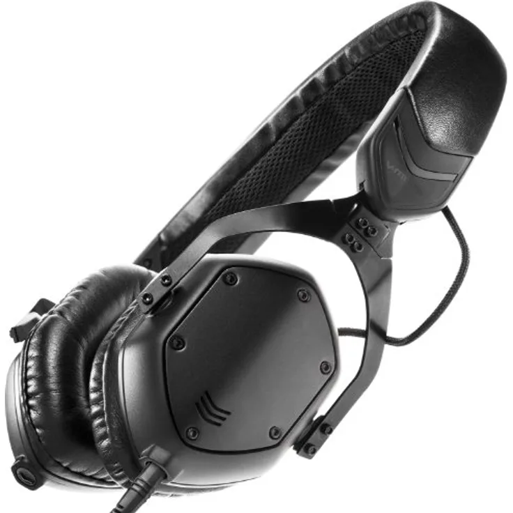 V-MODA XS On-Ear Metal-Noise-Isolation Kopfhörer (Matte Black Metal)