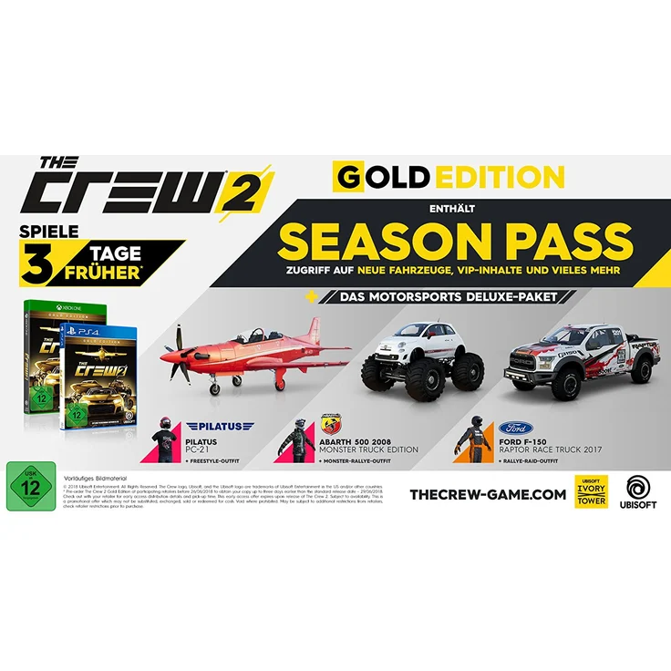 The Crew 2 - Gold Edition (PS4) – Bild 2