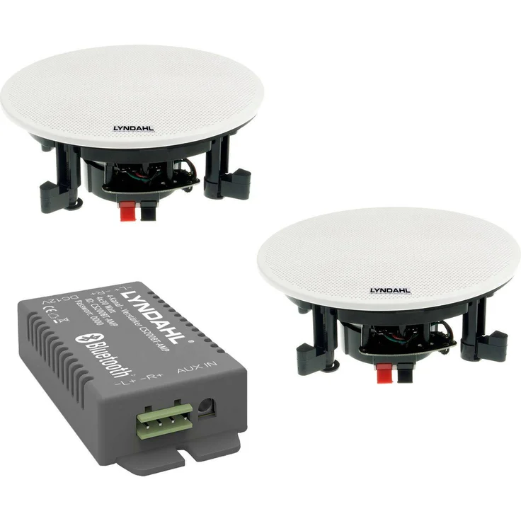 LYNDAHL CS200BT-Kit mit 2 Deckenlautsprecher / Einbaulautsprecher CS200P und Bluetoothverstärker CS200BT-AMP Einbau-Lautsprecher – Bild 1