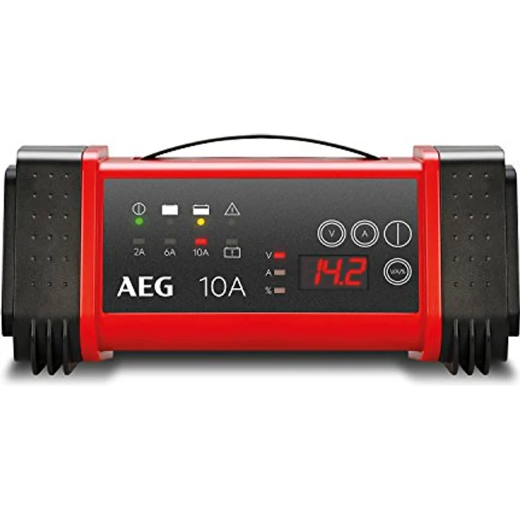AEG Automotive 97024 Mikroprozessor-Ladegerät LT 10 Ampere für 12 - 24 V, 9-stufig, Power-Supply, automatischer Temperaturausgleich – Bild 1