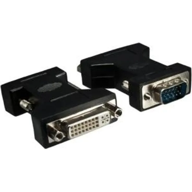DINIC DVI-9100 - VGA - DVI-I - Männlich/weiblich - Schwarz (DVI-9100)
