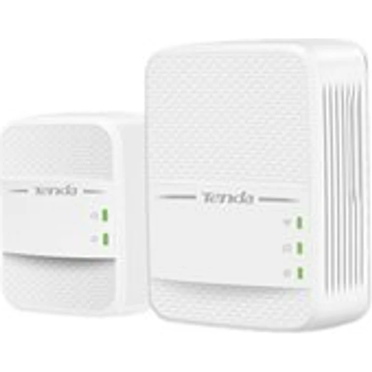 Tenda PH10 - AV1000 AC750 WLAN Gigabit Powerline Adapter (1000 Mbit-s, Gigabit Ports, Ideal für 4k-Videostreaming, Energiesparend, Plug & Play, Homeplug AV, 2er-Set) – Bild 1