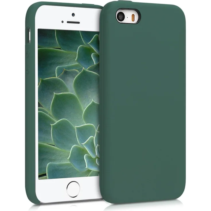 kwmobile Handyhülle, Hülle für Apple iPhone SE (1.Gen 2016) - 5 - 5S - TPU Silikon Handy Schutzhülle Cover Case