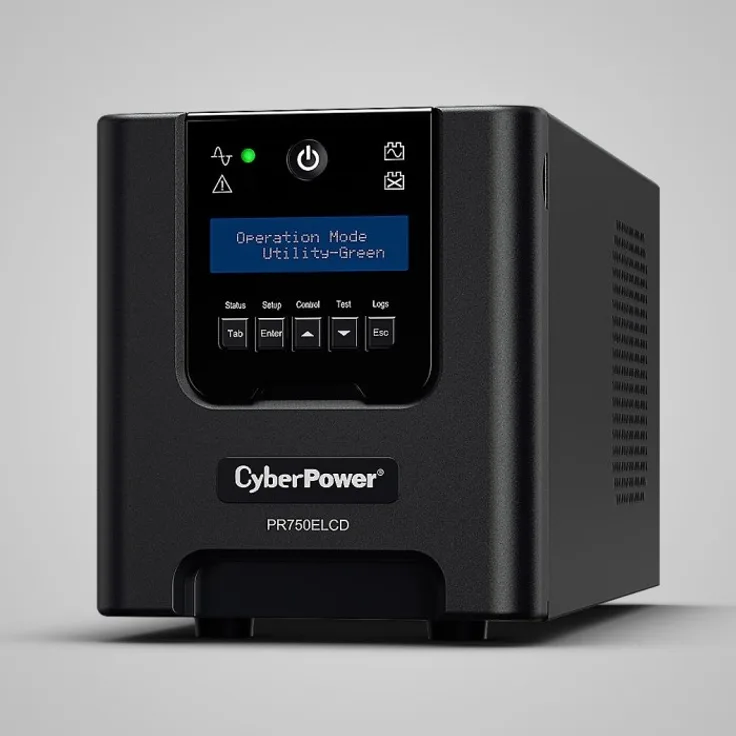 CyberPower USV PR750ELCDGR SmartApp Line-Interac.750VA-675W