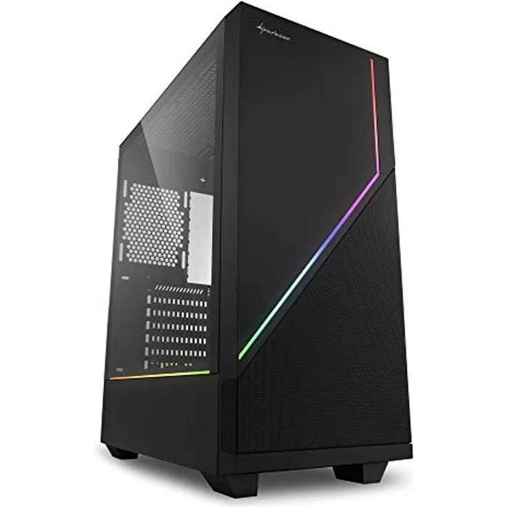 Sharkoon RGB Flow, ATX PC-Gehäuse – Bild 1