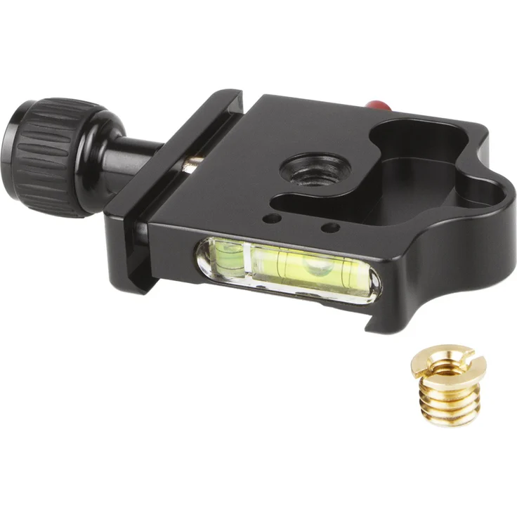 Sirui MP-20 Schnellwechselbasis (Alu, 1.4 Zoll und 3.8 Zoll, 78 x 56 mm, 78 g) schwarz