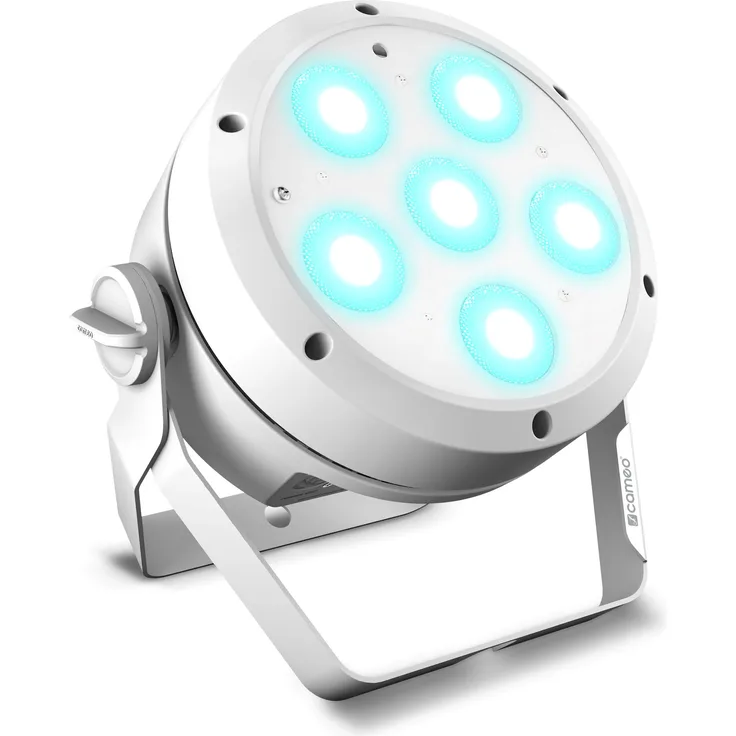 Cameo ROOT PAR 6 WH - 6 x 12W RGBAW + UV PAR Scheinwerfer weiß