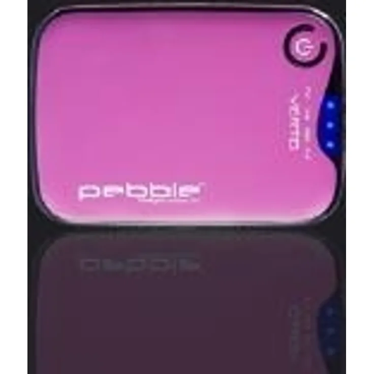 Veho Pebble Verto Energiebank | Tragbare Powerbank | Smartphone Ladegerät | iPhone Ladegerät | Samsung Ladegerät | Akkupack, 3.700mAh - Pink (VPP-201-CP)