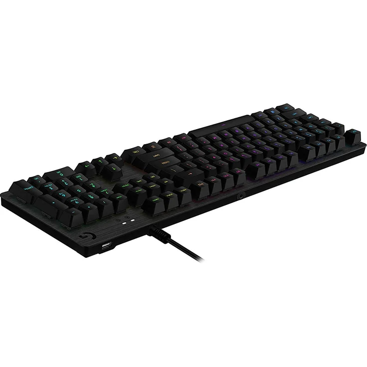 Logitech Gaming G512 - Tastatur - Hintergrundbeleuchtung - USB - QWERTZ - Niederländisch - Romer-G Tactile - Kohle (920-008727) – Bild 3