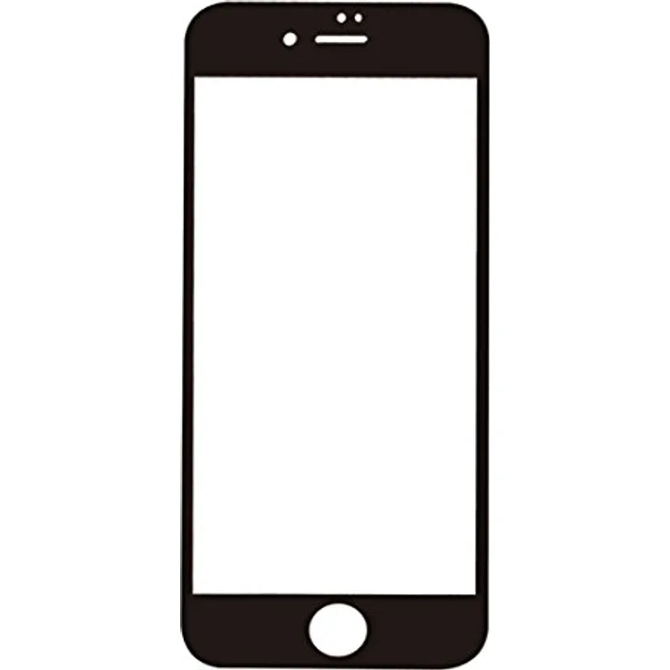KMP Protective Glass, iPhone 6, 6s, frame black