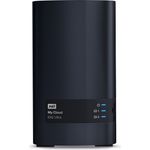 Western Digital 24 TB My Cloud EX2 Ultra-Netzwerkspeicher, Schwarz