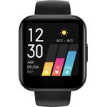realme Watch Smartwatch Unisex, 1,2 Zoll, Schwarz