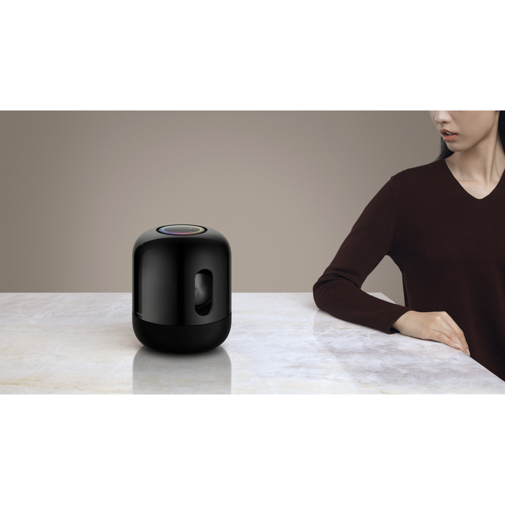 Huawei Sound X Lautsprecher, Devialet Dual Woofers Bluetooth-Lautsprecher mit Subwoofer, schwarz – Bild 9