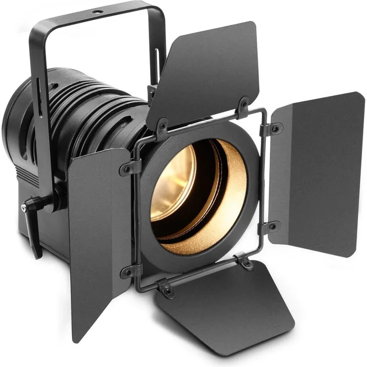 Cameo TS 40 WW Theater-Spot mit Plankonvexlinse und warmweißer 40W LED in schwarzem Gehäuse 