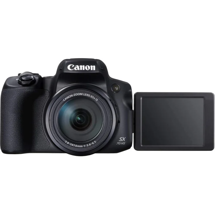 Canon PowerShot SX70 HS (20,3 MP, 65fach optischer Zoom, Dreh- und schwenkbares 7,5cm LCD, WLAN, 4K-Video) – Bild 4