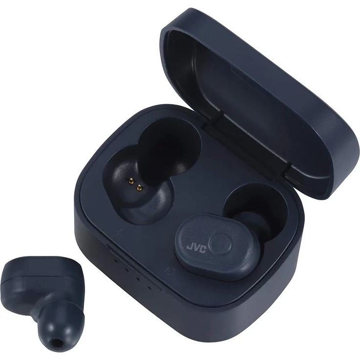 JVC HA-A10T-AU Truly Wireless In-Ear Kopfhörer, mit Bluetooth, Mikrofon, blau – Bild 2