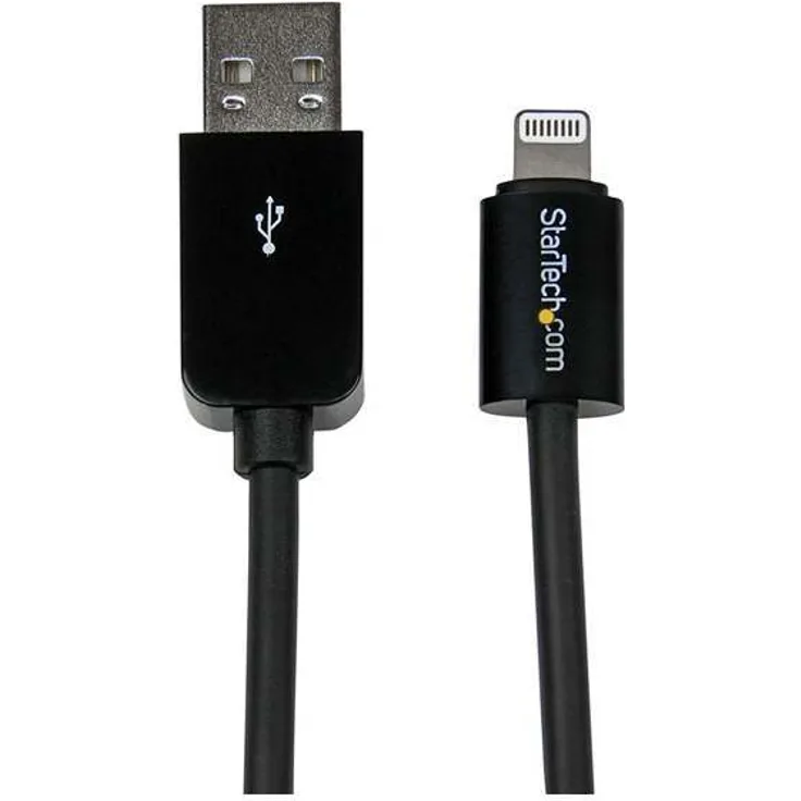 StarTech Lightning/USB-Adapterkabel, schwarz 1m