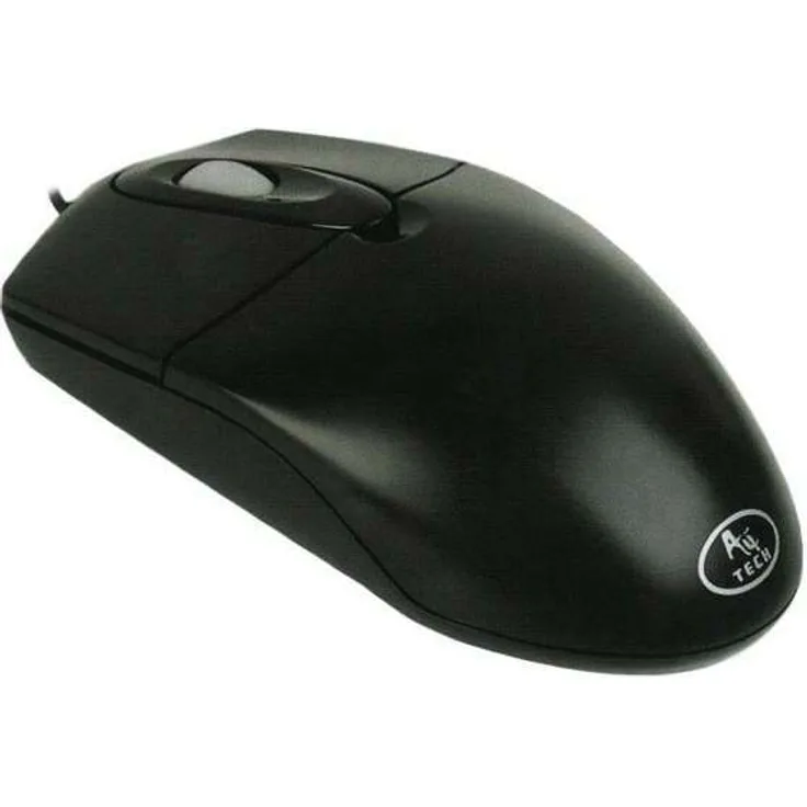 A4Tech OP-720 Maus USB Optisch 800 DPI Schwarz - Mäuse (Optisch, USB, 800 DPI, Schwarz)