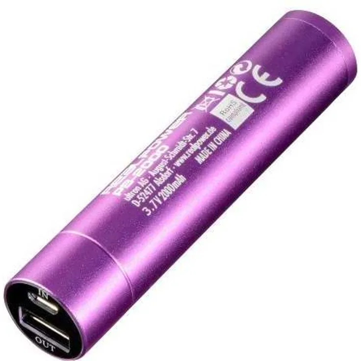Ultron Powerbank RealPower PB2000 violett