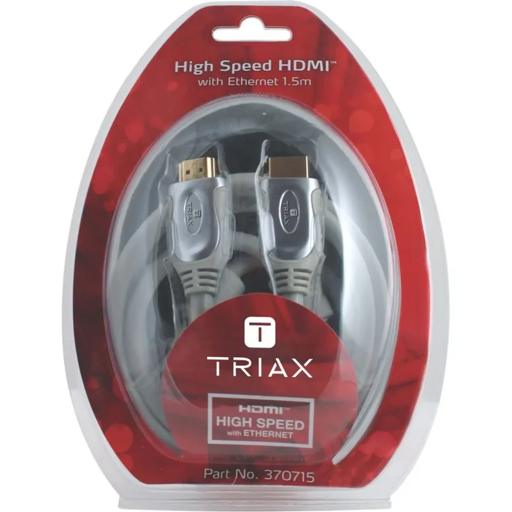 TRIAX HDMI Hochgeschw.HDMI-Kabel 1,5 m (Nr. 370715)
