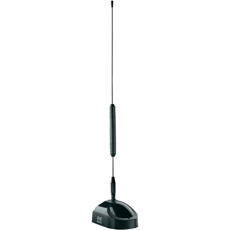 One For All DVB-T-DVB-T2 Indoor-Zimmerantenne - Full HD-HDTV Fernseher TV Antenne mit Verstärker - 0-5 km Reichweite ? 1 meter Koaxialkabel - UHF - Schwarz - SV9311 - Preisvergleich