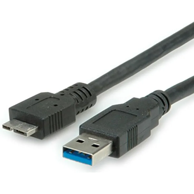 ROLINE USB 3.0 Kabel, A ST - Micro A ST 0,8m (11.02.8872)