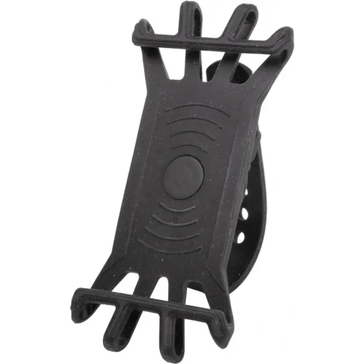Smartphone-Halterung Bike Mount Flex 13 cm Silikon schwarz