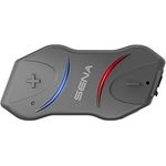 Sena 10R extra flaches Bluetooth-Kommunikationssystem für Motorräder und Roller, Lenkerfernbedienung nicht enthalten