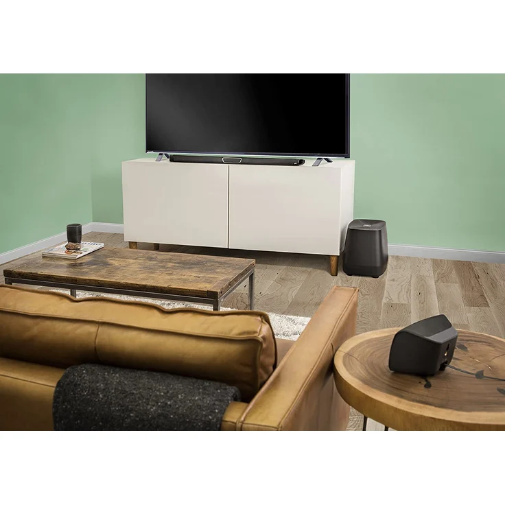 Polk Audio MagniFi Max SR 2.1 Soundbar mit Subwoofer, kabellos, geeignet für TV, schwarz (2018) – Bild 4