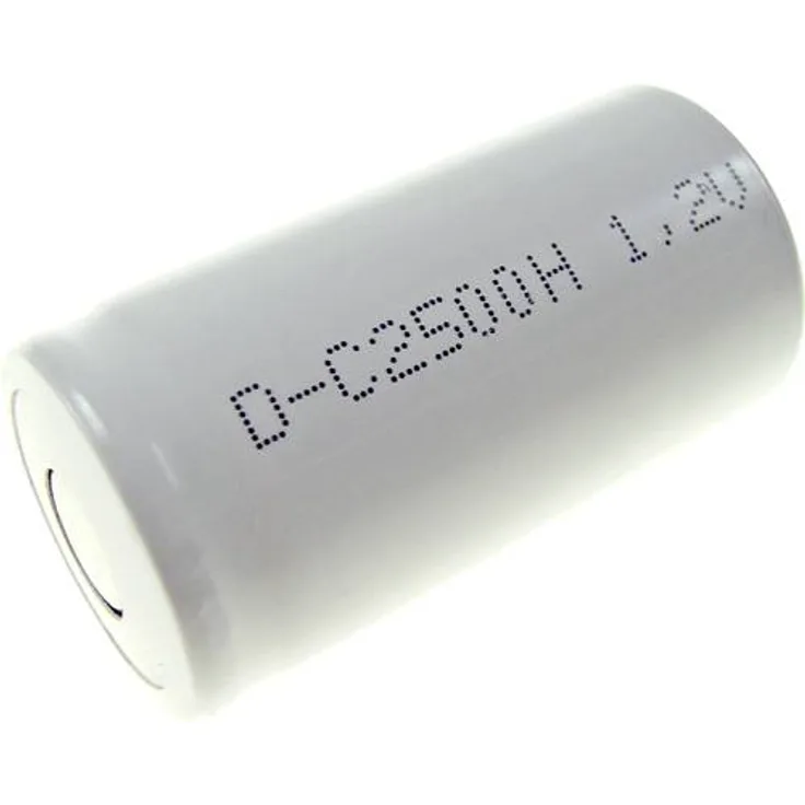 Mexcel -SC2500H Spezial-Akku Baby (C) hochtemperaturfähig, Flat-Top NiCd 1.2V 2500 mAh