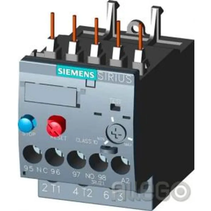 Siemens – RELE Überladung 5,5 – 8 A S00 Class 10 Schraube
