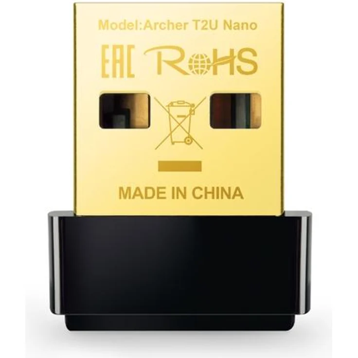 TP-Link AC600 Nano DualBand, 2.4GHz/5GHz WLAN, USB-A 2.0 [Stecker] (Archer T2U Nano) – Bild 1