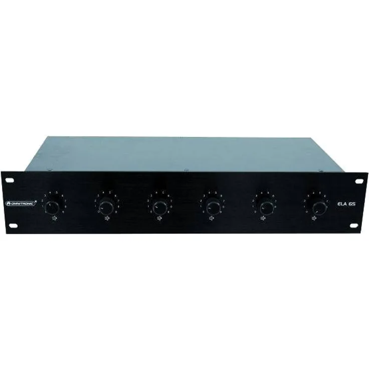 Omnitronic ELA 6S-Zonen LS-Regler 20W sw