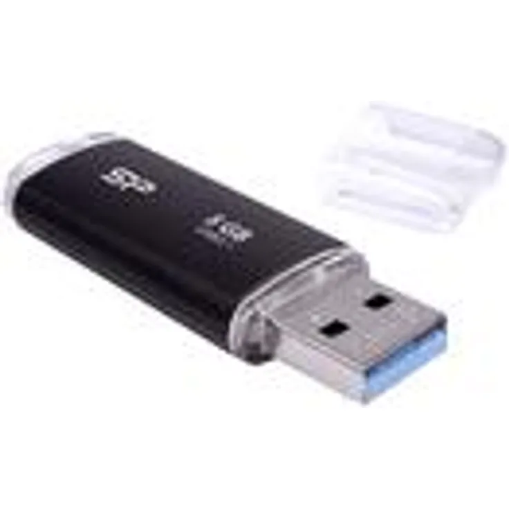 Silicon Power 8 GB Blaze B02 8 GB USB 3.0 Black USB Flash Drive  USB-Sticks (USB 3.0 (3.1 Gen 1), USB 3.0, Type, 0  70 °C, Cap, Black)