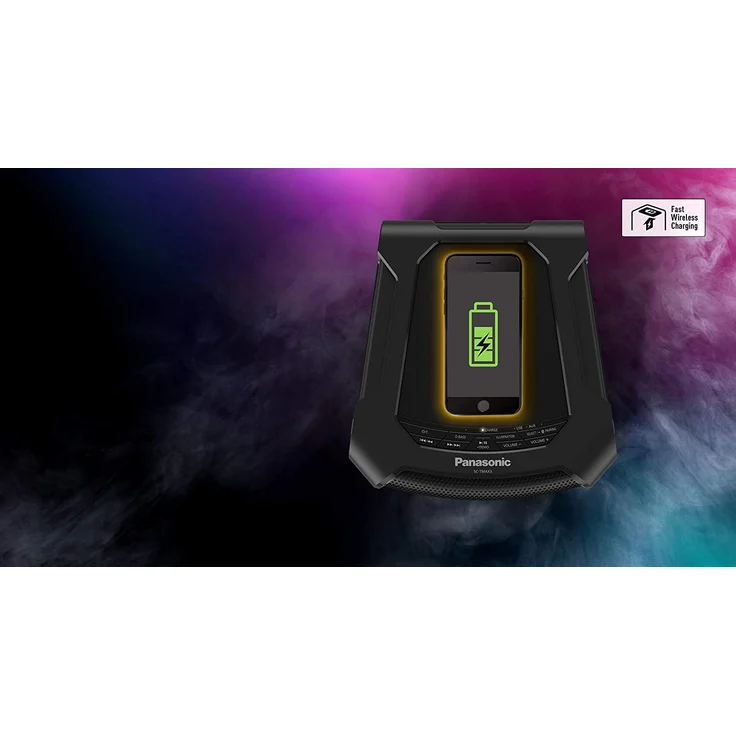 Panasonic SC-TMAX5 Party Bluetooth-Lautsprecher mit Subwoofer, Lichteffekt, schwarz – Bild 6