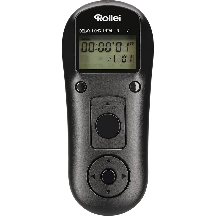 Rollei Funkfernauslöser mit 2.4 GHz für Sony - erlaubt bis zu 50m die Fernauslösung, Langzeitbellichtungen, Zeit-Intervall und Serienbild Aufnahmen Ihrer Sony DSLM- DSLR Kamera - Schwarz