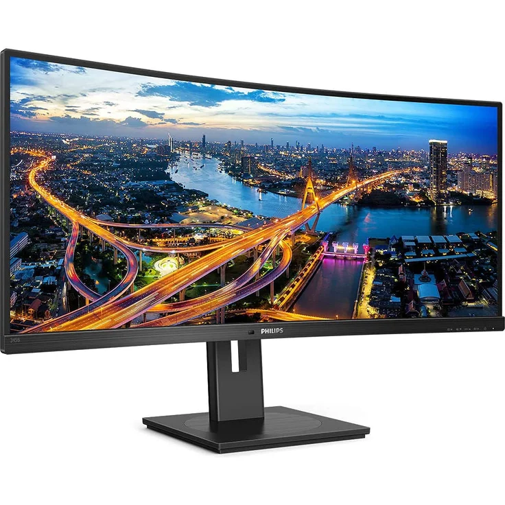 Philips B Line 345B1C - 34 Zoll, UWQHD (3440 x 1440), VA-Panel, 60Hz, 5ms, 300cd/m² – Bild 2