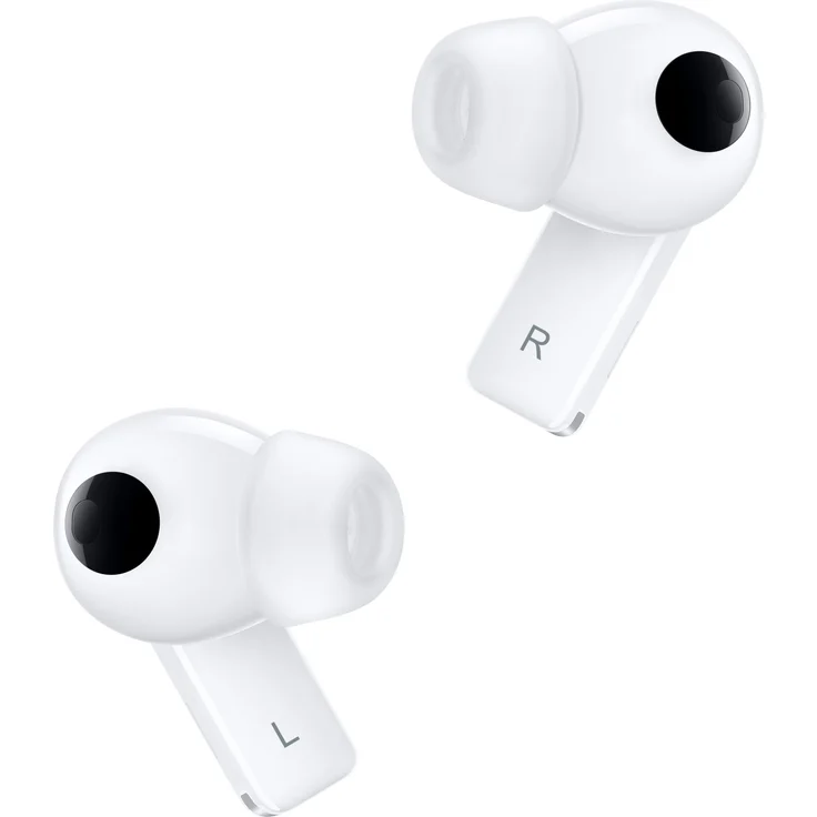 Huawei FreeBuds Pro, Ceramic White In-Ear Kopfhörer, mit Bluetooth, Mikrofon, Noise Cancelling, weiß – Bild 4