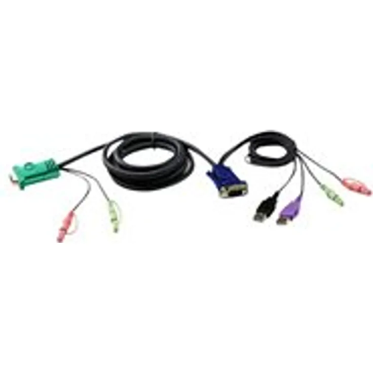 ATEN 2L-5303UU, KVM Anschlußkabel, 3 m