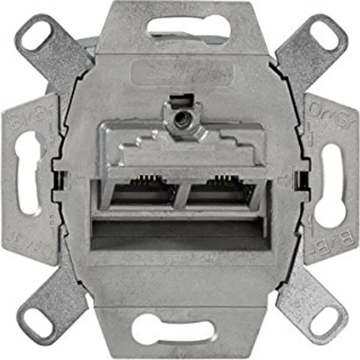 Rutenbeck iso Anschlussdose 2-Fach, UAE-ClassEA iso-8-8 Up 0, 138104070 – Bild 1