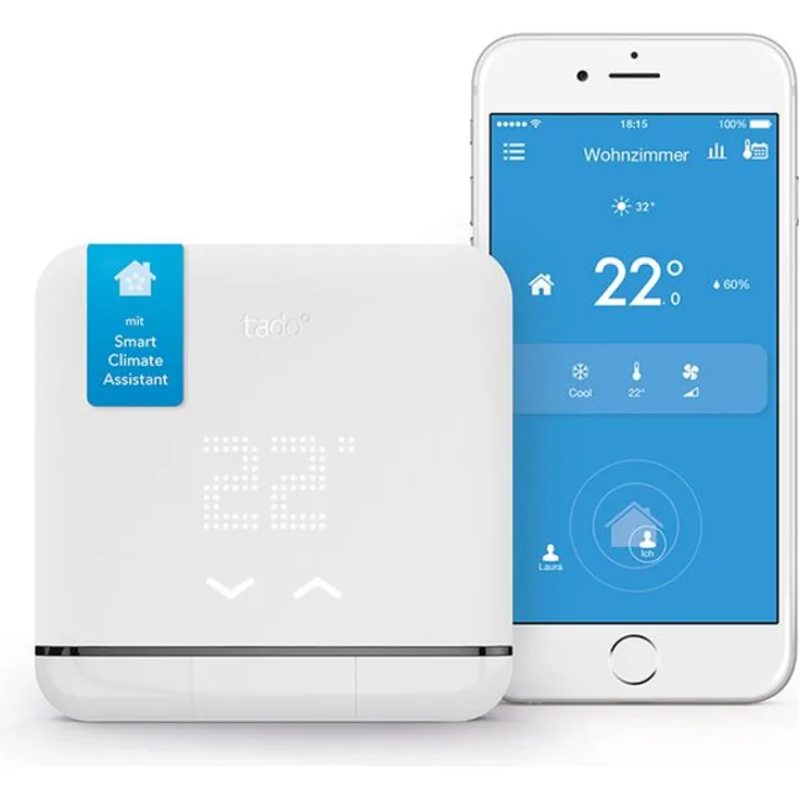 tado° Smart AC Control V2, smarte Klimaanlagen-Steuerung, WLAN, weiß