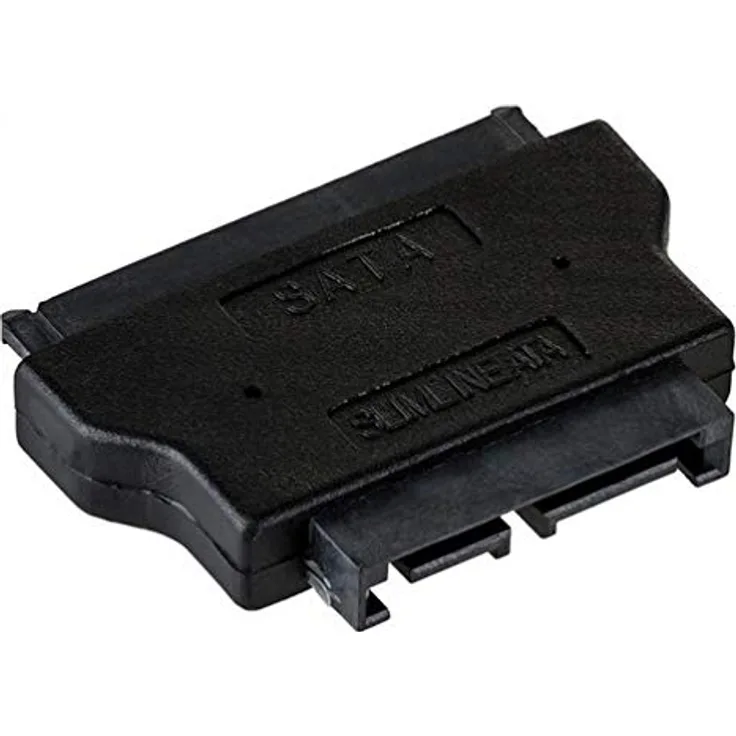 AKYGA AK-CA-53 Slim SATA 13 pin Stecker auf SATA 22 pin Buchse Adapter