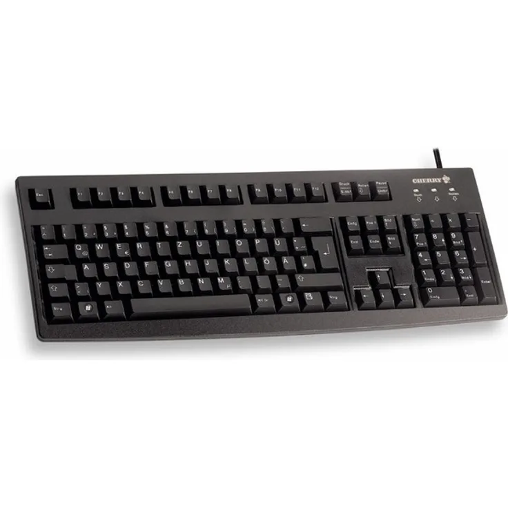 CHERRY G83-6105 - Tastatur - USB - Deutsch QWERTZ - Schwarz (G83-6105LUNDE-2)