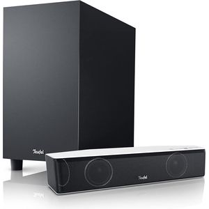 Bild für Teufel Cinebar One+ 2.1 Soundbar mit Subwoofer, kabellos/kabelgebunden, geeignet für TV, schwarz (2018)