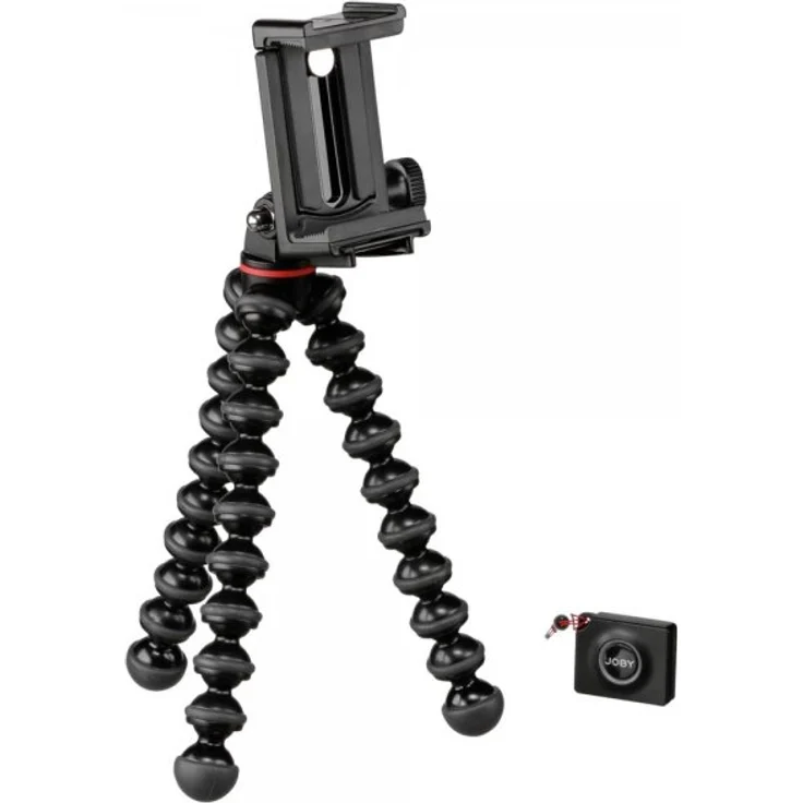 JOBY JB01515-BWW GripTight Action Kit (Video-Stativ für Smartphones, Iphone, Vlogging, Action Kameras, Passend für die meisten Smartphones) – Bild 1