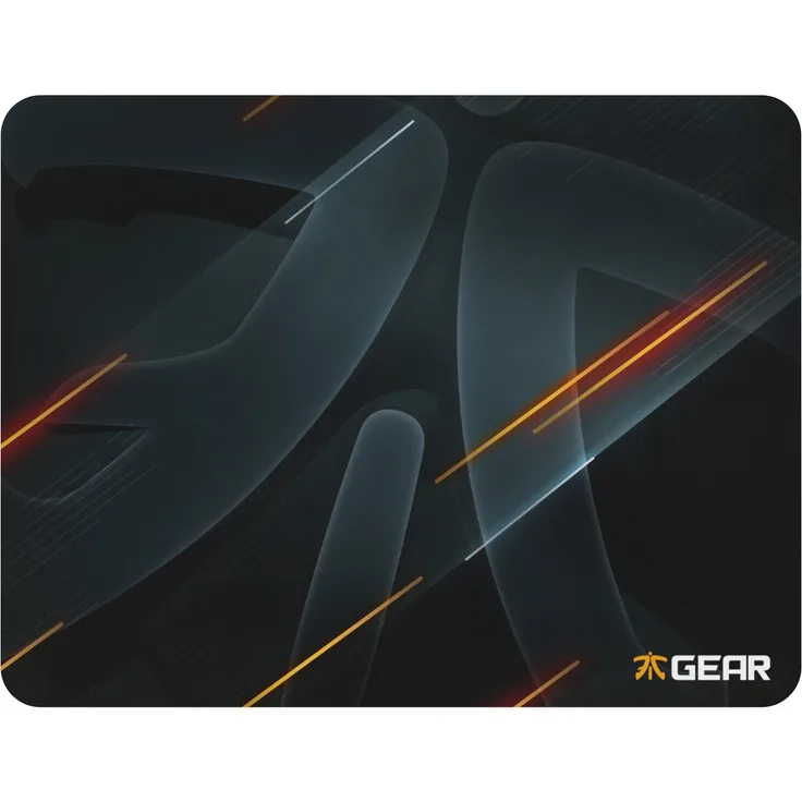 Fnatic Gear Focus Neon Edition Pro Gaming-Mauspad (Größe XL, Stoff) - 400 x 305 x 6mm