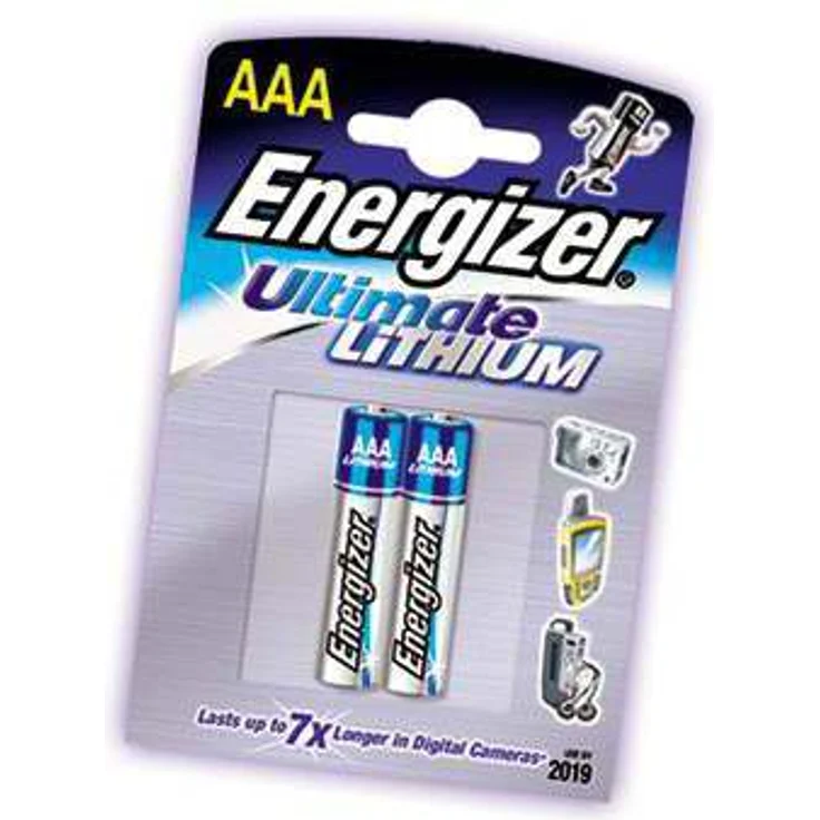 Energizer Battery AAA-LR03 Ultimate Lith 2-pak, 7638900262629 (2-pak) – Bild 1